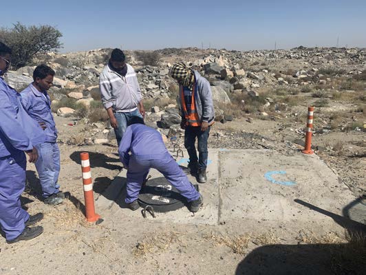 Household Wastewater Connections in Al-Nadhim and Southern Districts, Tabuk