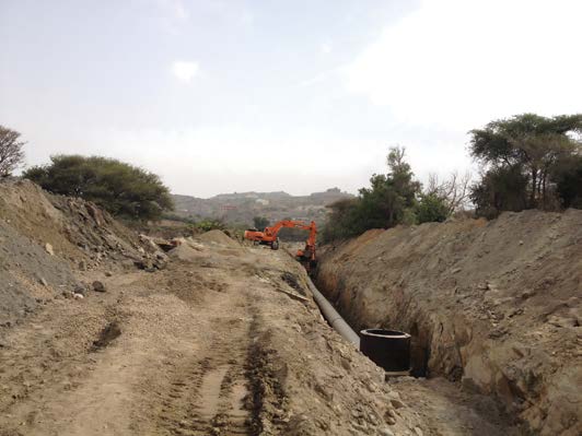 Preliminary Handover for the Completion of the Sewer Network and Appurtenances